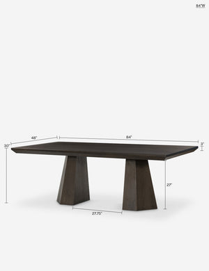 Haas Dining Table : Espresso Oak / 84