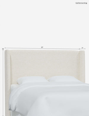 Adara Headboard : Talc Linen / Full