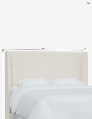 Adara Headboard : Talc Linen / Full