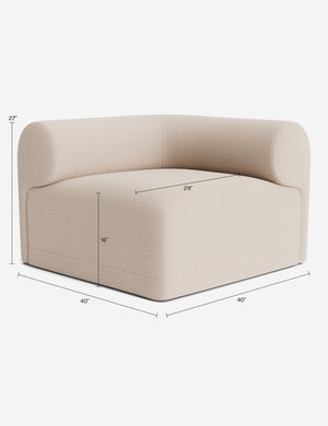 Carson Modular Corner : Army Performance Basketweave