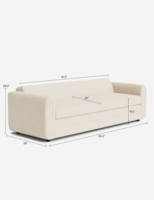 Eleanor Sofa : Caramel Vintage Velvet