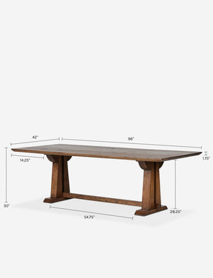 Knightley Dining Table : Brown