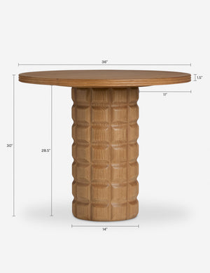 Palo Bistro Table by Élan Byrd : Natural