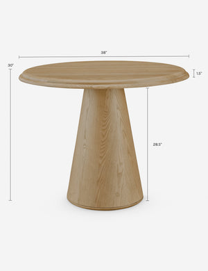 Tutto Cafe Table by Gillian Segal for Moe's : Natural