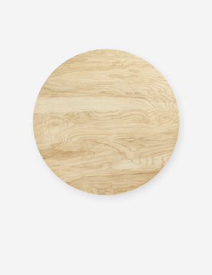 Kearns Round Burl Wood Coffee Table