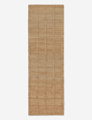Harper Jute Rug Swatch  by Jake Arnold, Natural