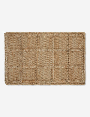 Harper Jute Rug Swatch  by Jake Arnold, Natural