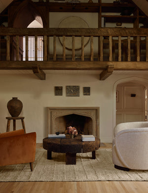 Harper Jute Rug Swatch  by Jake Arnold, Ivory
