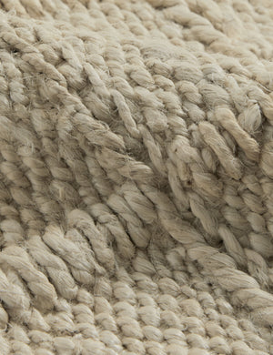 Harper Jute Rug Swatch  by Jake Arnold, Ivory
