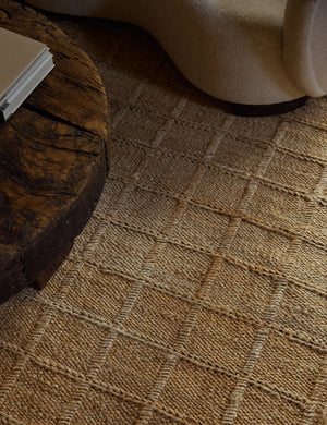 Harper Jute Rug Swatch  by Jake Arnold, Natural