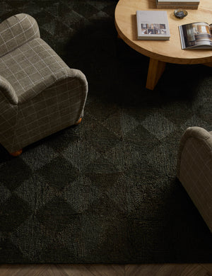 Havenhurst Handmade Jute Rug Swatch by Jake Arnold, Moss