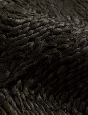 Havenhurst Handmade Jute Rug Swatch by Jake Arnold, Washed Black