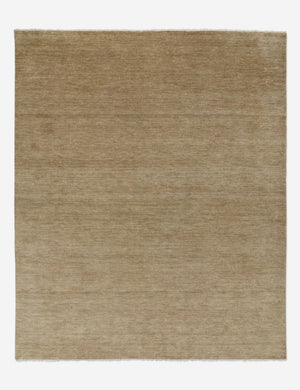 Heritage Hand-Knotted Wool Rug Swatch, Moss Gray