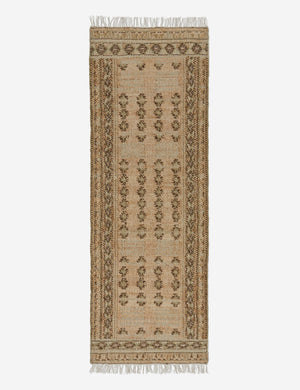 Keziah Flatweave Jute-Blend Rug Swatch, Moss