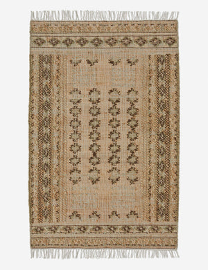 Keziah Flatweave Jute-Blend Rug Swatch, Moss