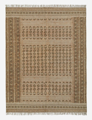 Keziah Flatweave Jute-Blend Rug Swatch, Moss