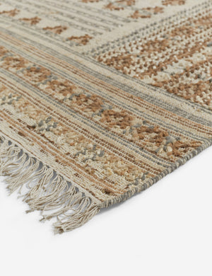 Keziah Flatweave Jute-Blend Rug Swatch, Slate