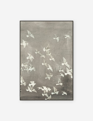 Open Box: Migratory Pattern 2 Wall Art, Gray, 40.25