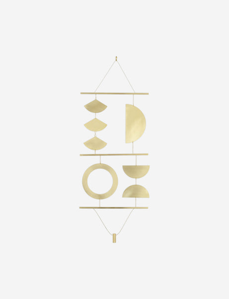 Quadrant Wall Hanging by Circle & Line