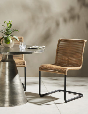 Wally Indoor / Outdoor Dining Chair : Natural