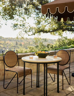 Open Box: Ziggy Outdoor Dining Chair, Natural by Sarah Sherman Samuel