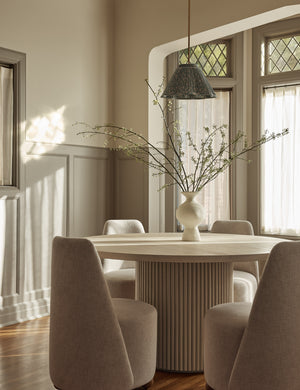 Open Box: Judson Dining Chair, Flax Performance Cotton Weave