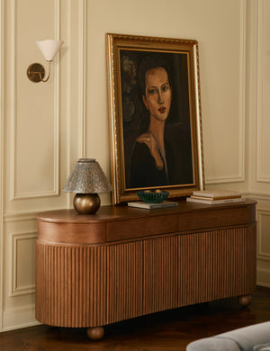 Open Box: Conte Sideboard, Cool Brown