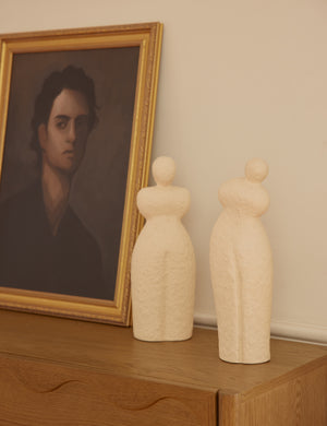 Selenia modern textural figurine sculpture set by Aimee Song