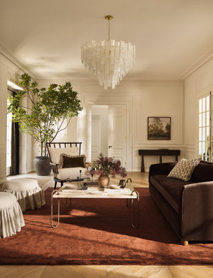 Open Box: Glacier Chandelier, Brass 31