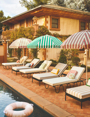 Peggy Outdoor Chaise by Sarah Sherman Samuel
