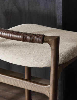 Open Box: Keeley Bar and Counter Stool, Brown Counter