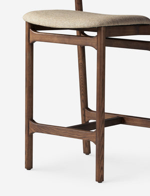 Open Box: Keeley Bar and Counter Stool, Brown Counter