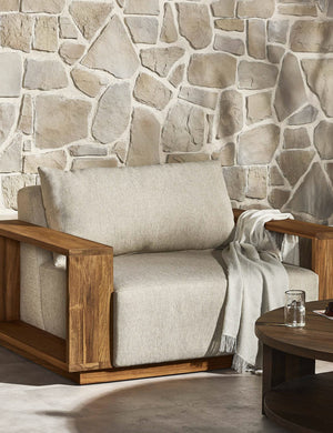 Hanbury Outdoor Accent Chair : Beige