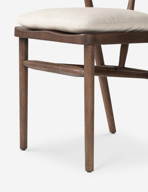 Open Box: Hainey Dining Chair, Brown Oak