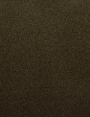 Olive Performance Velvet Fabric Swatch