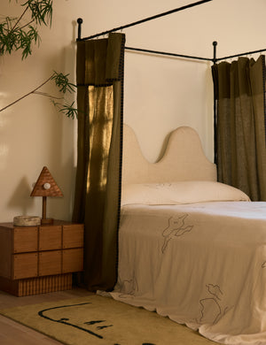 Open Box: Lee Nightstand, Russet by Sarah Sherman Samuel