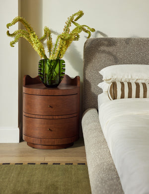 Open Box: Ripple Nightstand, Vintage Brown by Sarah Sherman Samuel