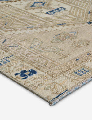 Vintage Turkish Hand-Knotted Wool Runner Rug No. 254, 3'3
