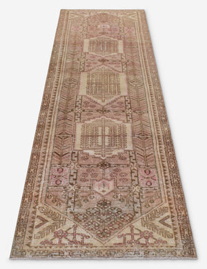 Vintage Turkish Hand-Knotted Wool Runner Rug No. 255, 3'2