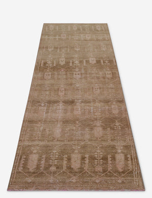 Vintage Turkish Hand-Knotted Wool Runner Rug No. 263, 2'8