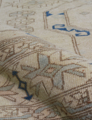 Vintage Turkish Hand-Knotted Wool Rug No. 413, 7'9