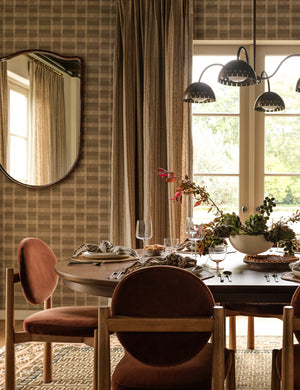 Open Box: Truett Dining Chair, Brandy Velvet