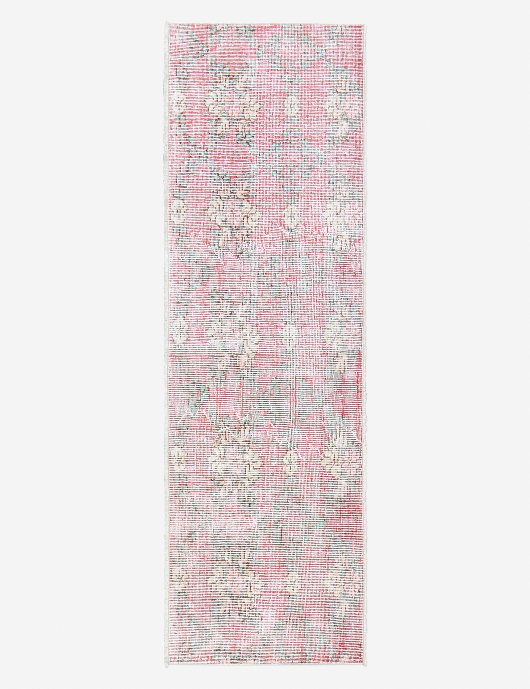 Vintage Turkish Hand-Knotted Wool Runner Rug No. 277, 2' x 6' 3"