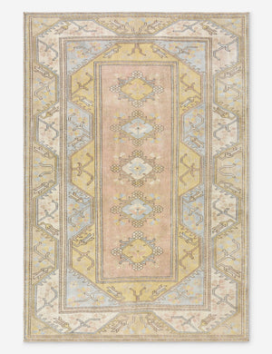 Vintage Turkish Hand-Knotted Wool Rug No. 516, 5' 6