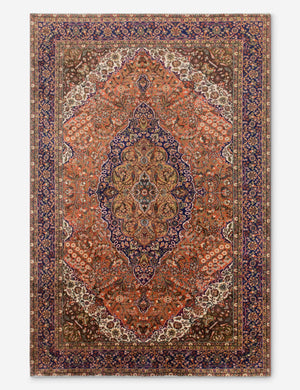 Vintage Turkish Hand-Knotted Wool Rug No. 540, 6'8