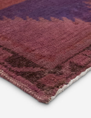 Vintage Turkish Hand-Knotted Wool Mini Rug No. 337, 1'5
