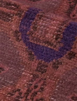 Vintage Turkish Hand-Knotted Wool Mini Rug No. 337, 1'5