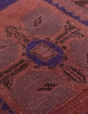 Vintage Turkish Hand-Knotted Wool Mini Rug No. 337, 1'5