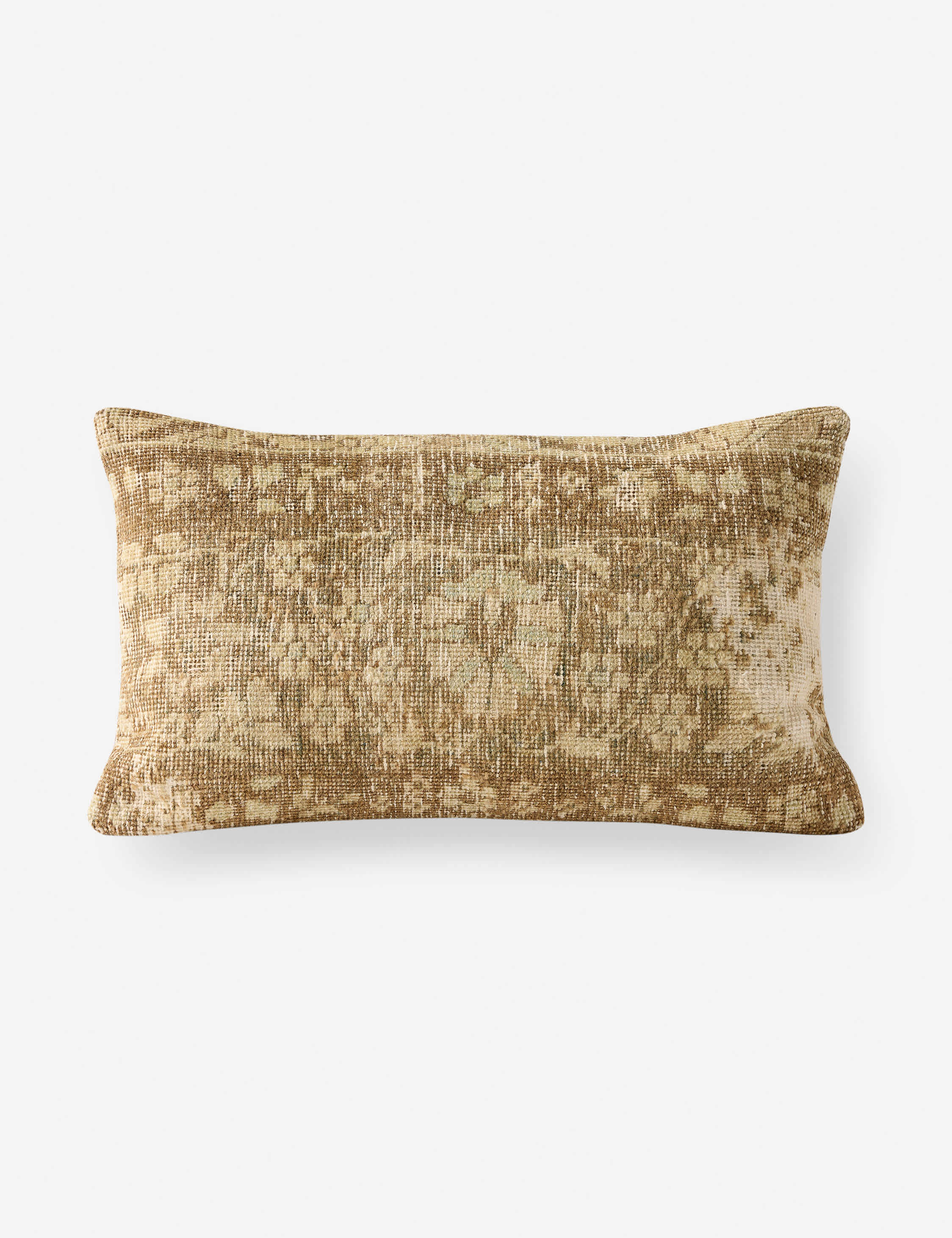 Vintage Lumbar Pillow No. 428, 13" x 21"