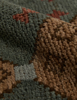 Arata Hand-Knotted Wool Rug Swatch, Juniper